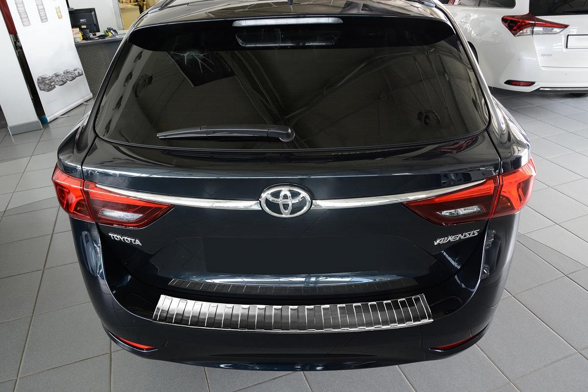 Lišta na nárazník - Kryt hrany kufru, Toyota Avensis III, 2015- , Combi, Facelift