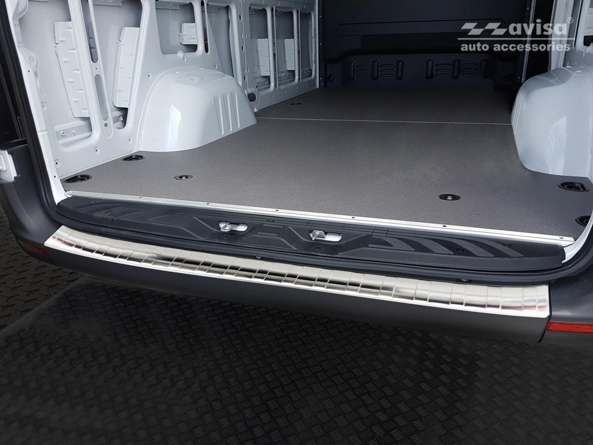 Lišta na nárazník - Kryt hrany kufru, Mercedes Sprinter III, 2018- , dlouhá verze
