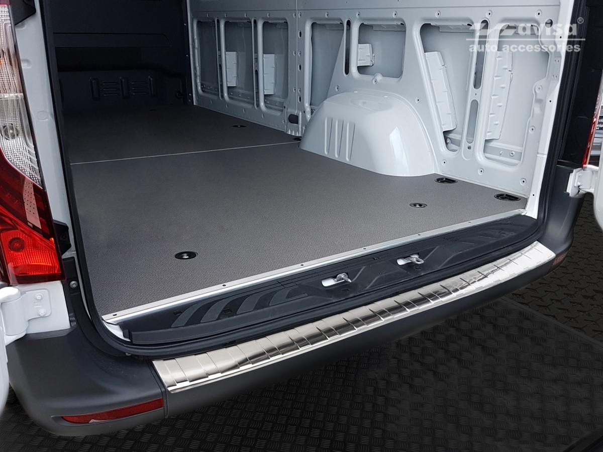 Lišta na nárazník - Kryt hrany kufru, Mercedes Sprinter III, 2018- , dlouhá verze