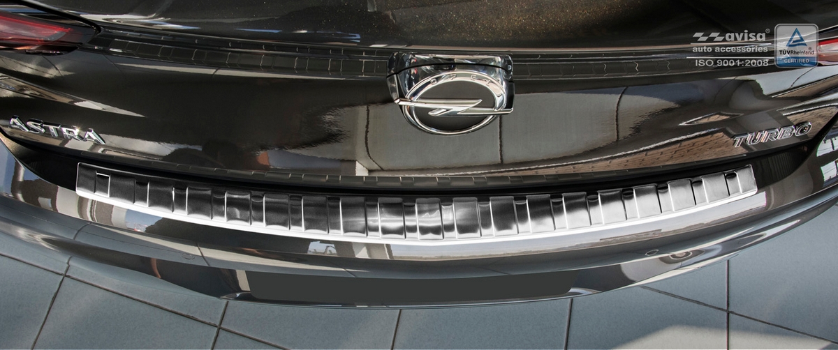 Lišta na nárazník - Kryt hrany kufru, Opel Astra K, 2015-2021, Hatchback