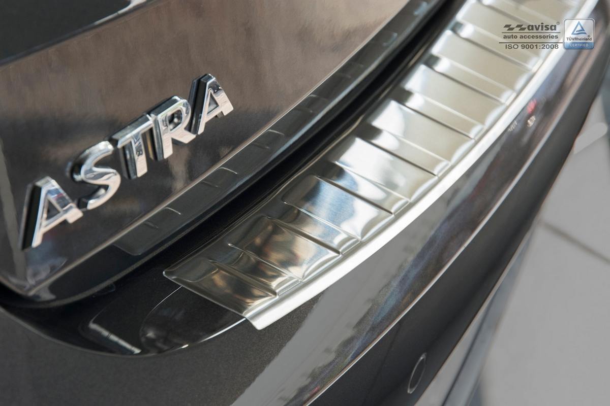Lišta na nárazník - Kryt hrany kufru, Opel Astra K, 2015-2021, Hatchback