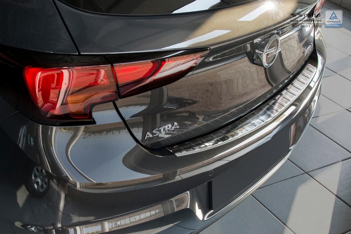 Lišta na nárazník - Kryt hrany kufru, Opel Astra K, 2015-2021, Hatchback