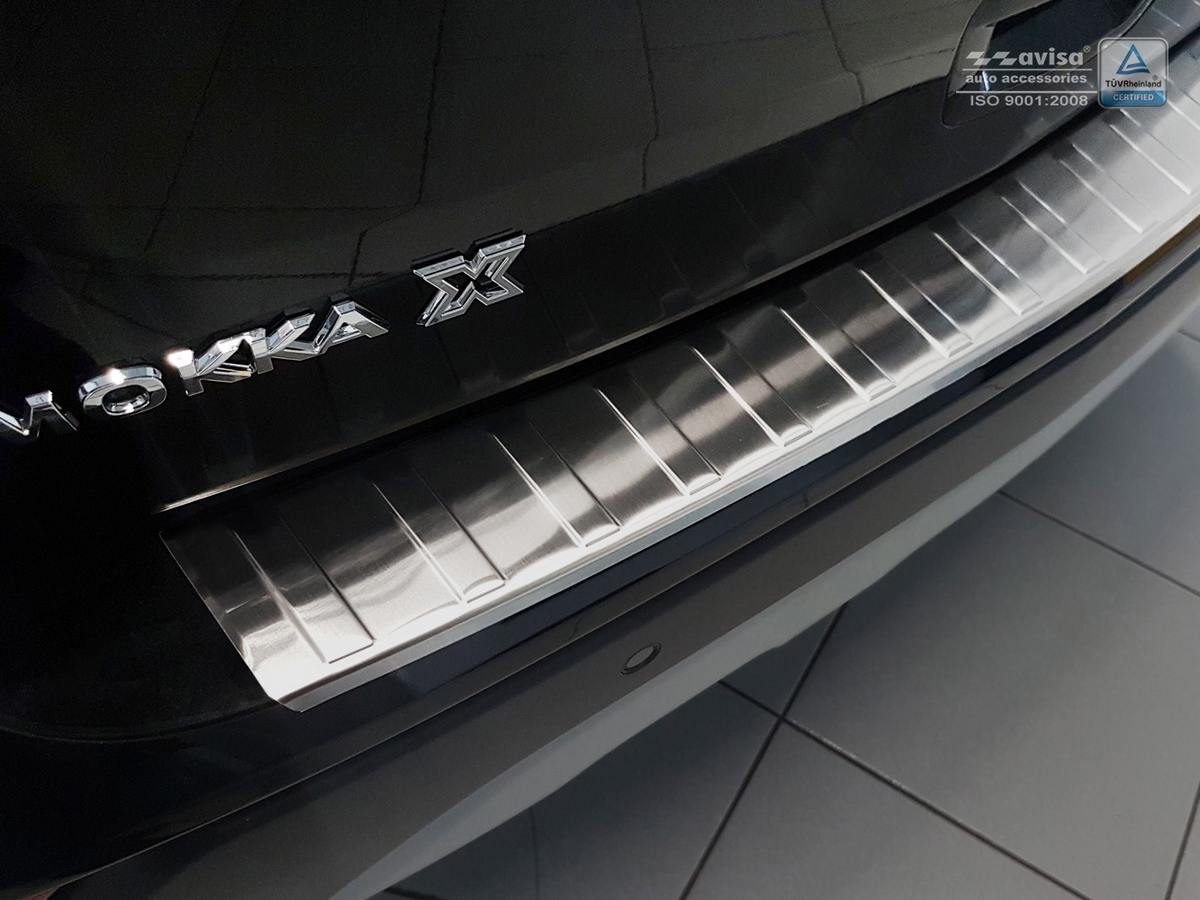 Lišta na nárazník - Kryt hrany kufru, Opel Mokka X, 2016-2019
