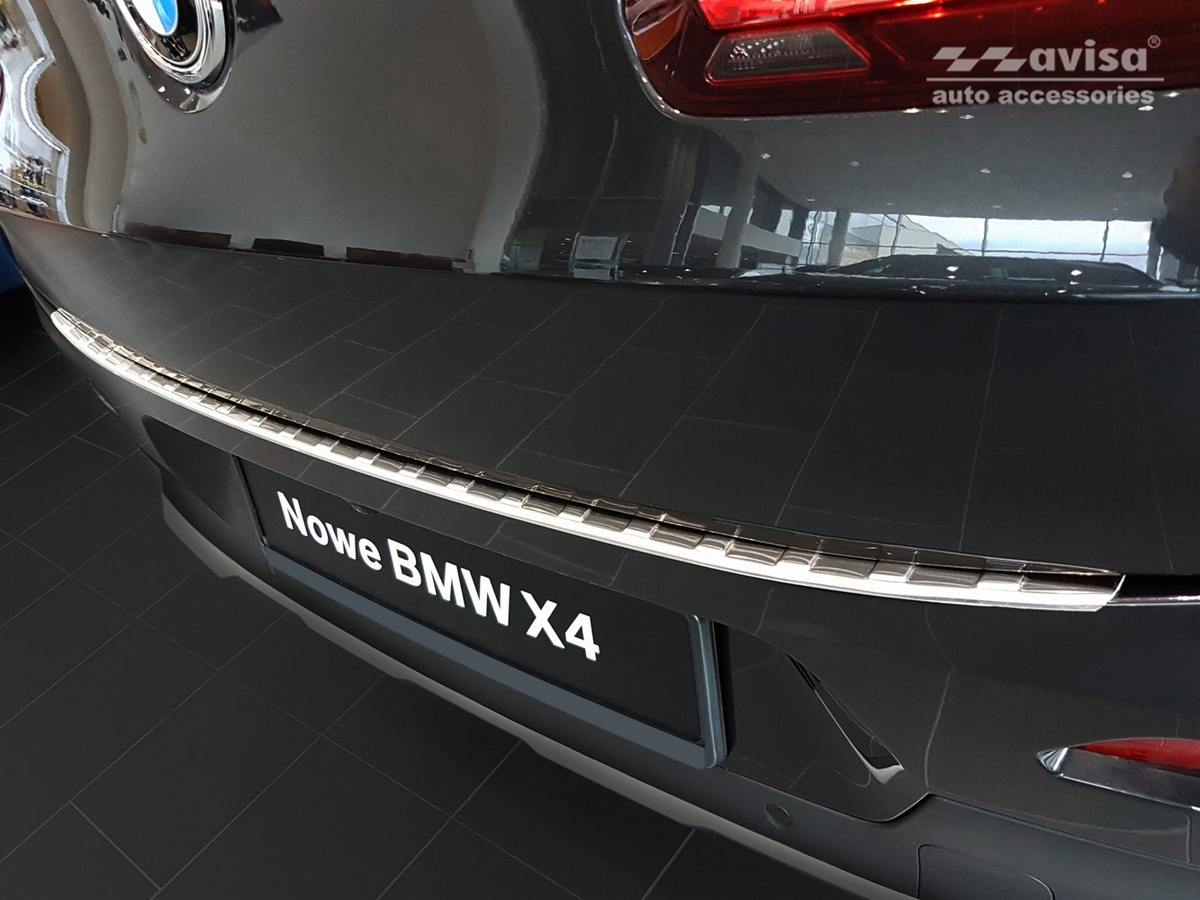 Lišta na nárazník - Kryt hrany kufru, BMW X4 II, G02, 2018-2021