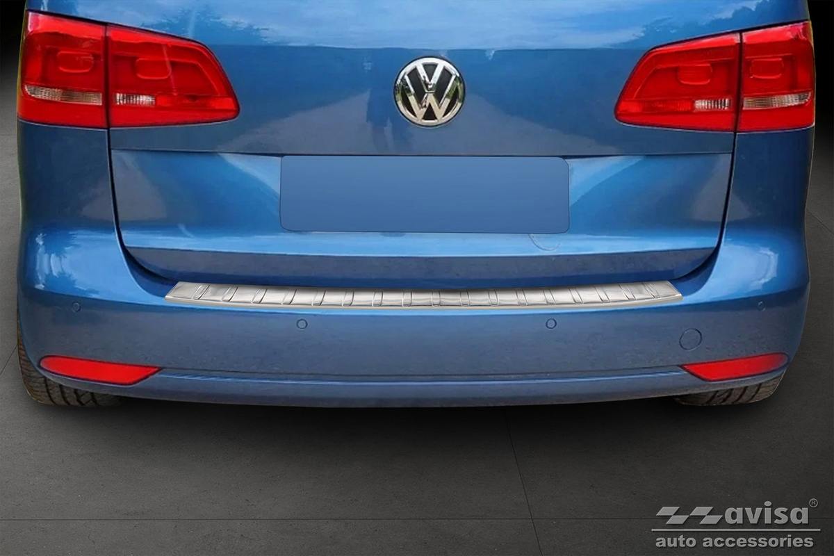 Lišta na nárazník - Kryt hrany kufru, VW Touran I, 2010-2016