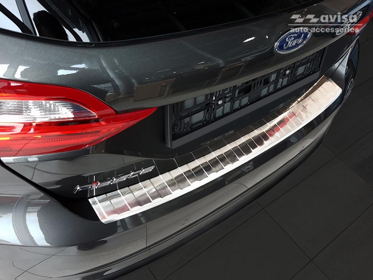 Lišta na nárazník - Kryt hrany kufru, Ford Fiesta VII, 2017- , 3+5 dvéř., Active, Vignale,