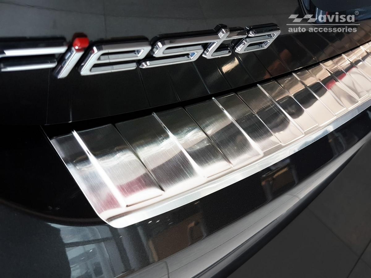 Lišta na nárazník - Kryt hrany kufru, Ford Fiesta VII, 2017- , 3+5 dvéř., Active, Vignale,