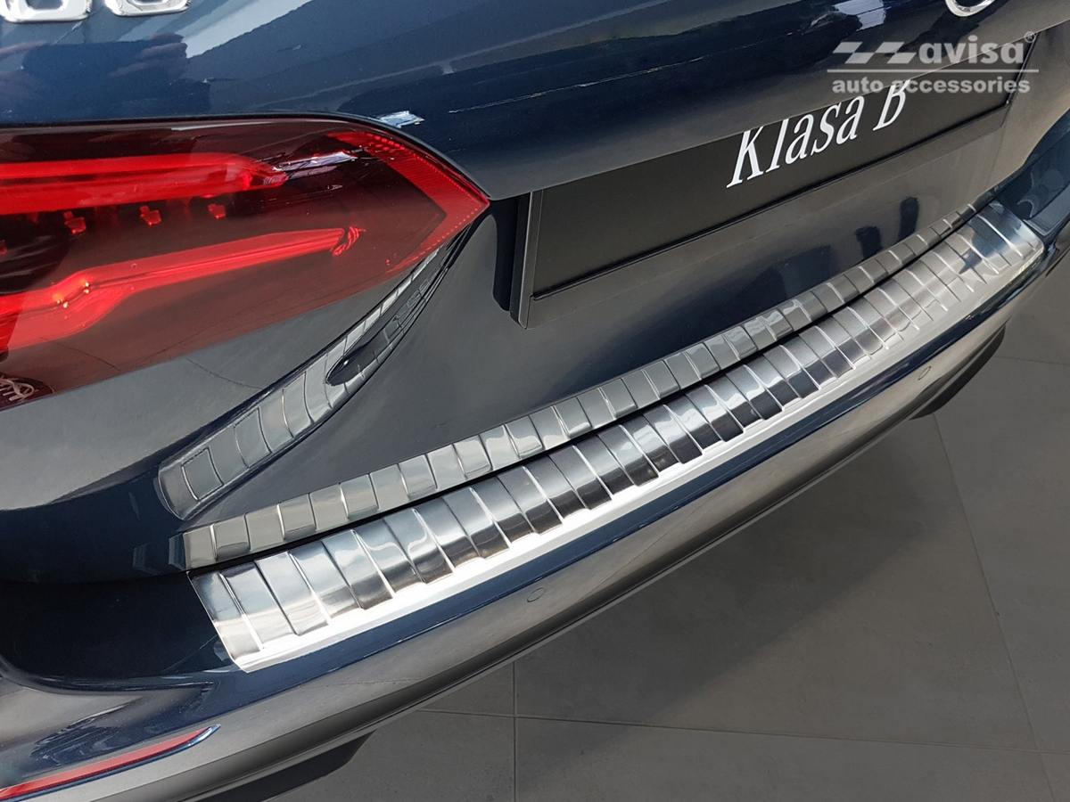 Lišta na nárazník - Kryt hrany kufru, Mercedes B-Class, 250e, 2021- , Plug-in Hybrid