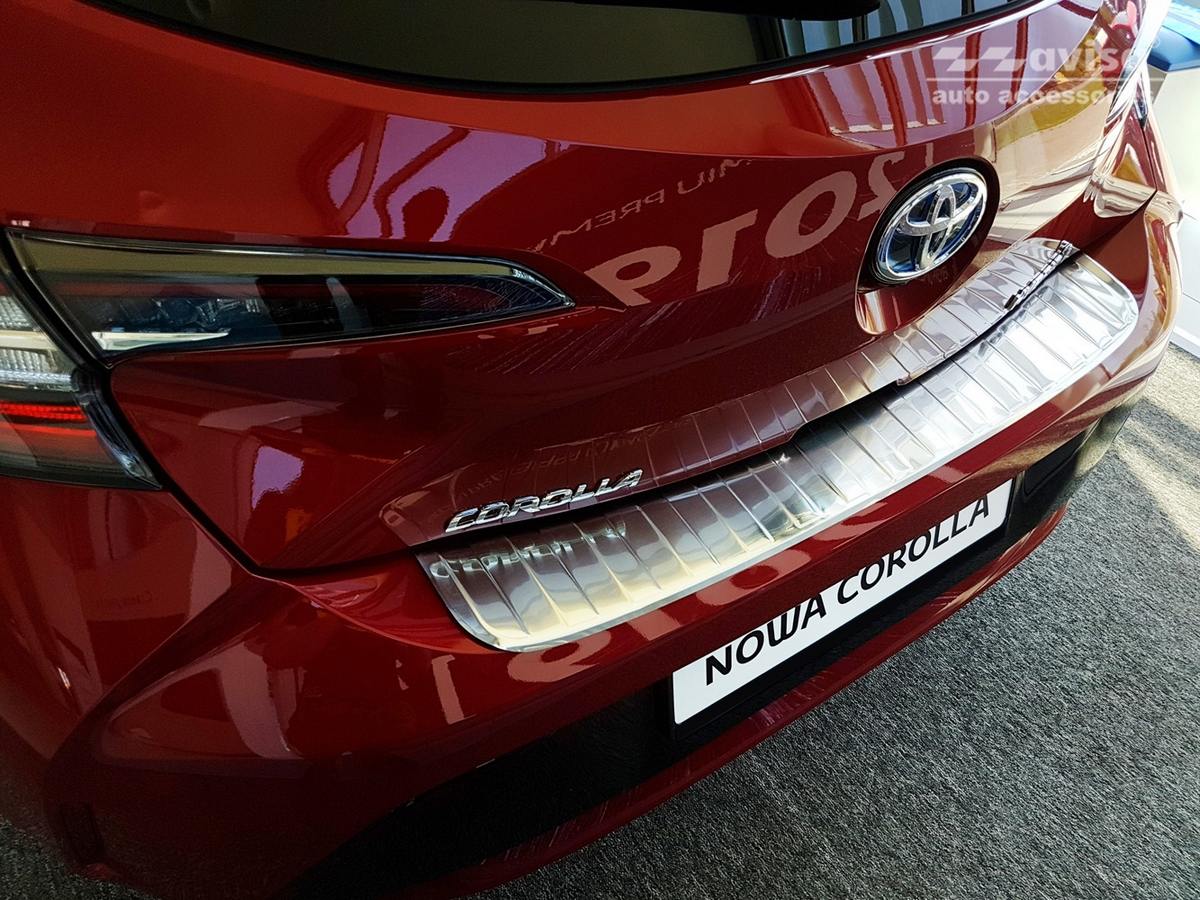 Lišta na nárazník - Kryt hrany kufru, Toyota Corolla XII, 2018- , Hatchback