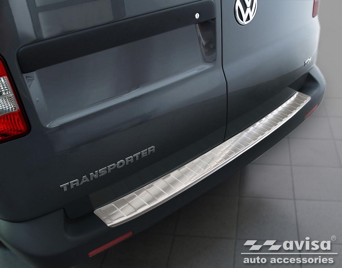 Lišta na nárazník - Kryt hrany kufru, VW T6, 2015-2023, křídlové dveře