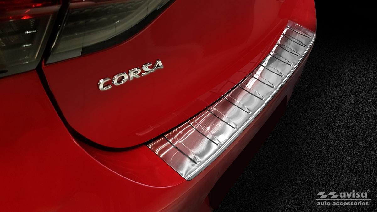 Lišta na nárazník - Kryt hrany kufru, Opel Corsa F, 2019- , Hatchback, 5 dvéř., GS-Line