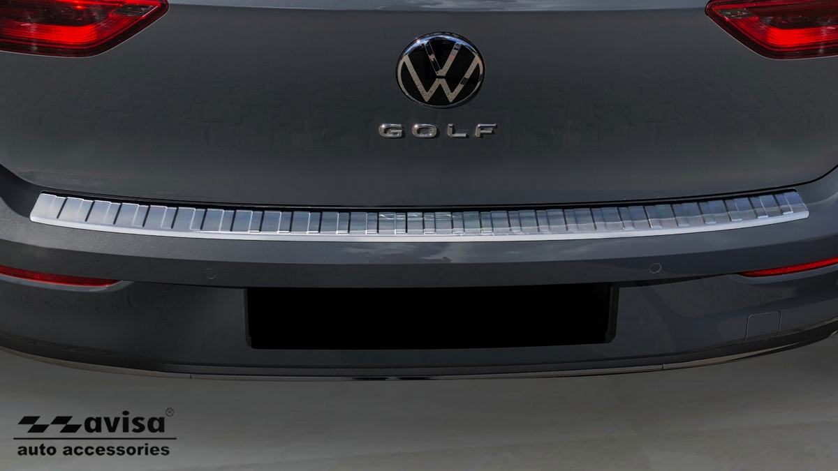 Lišta na nárazník - Kryt hrany kufru, VW Golf VIII, 2019- , Hatchback, 5 dvéř.
