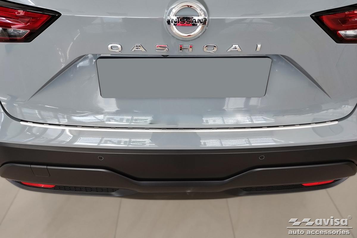 Lišta na nárazník - Kryt hrany kufru, Nissan Qashqai III, 2021- ,