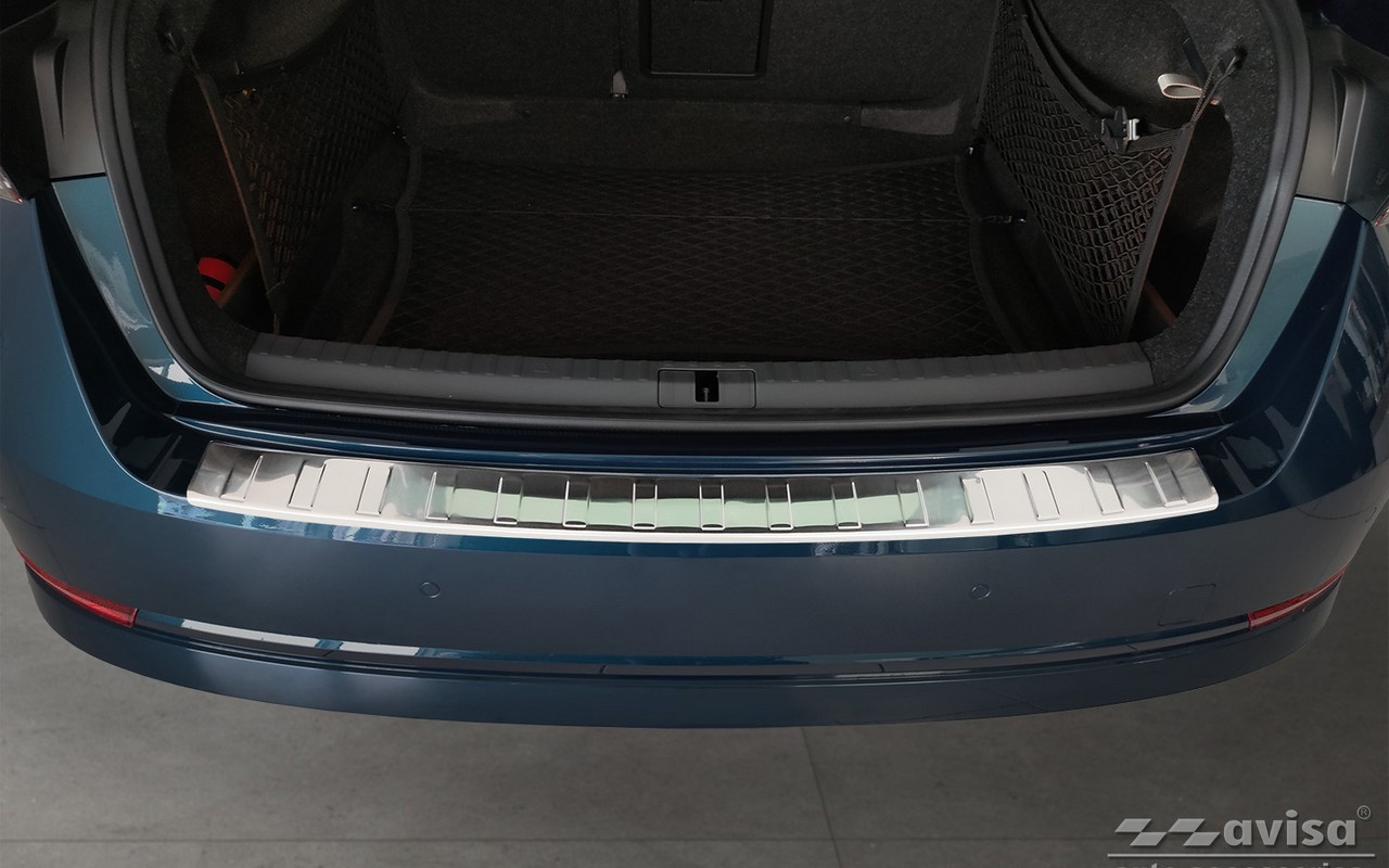 Lišta na nárazník - Kryt hrany kufru, Škoda Octavia IV, 2020- , Liftback, Sedan
