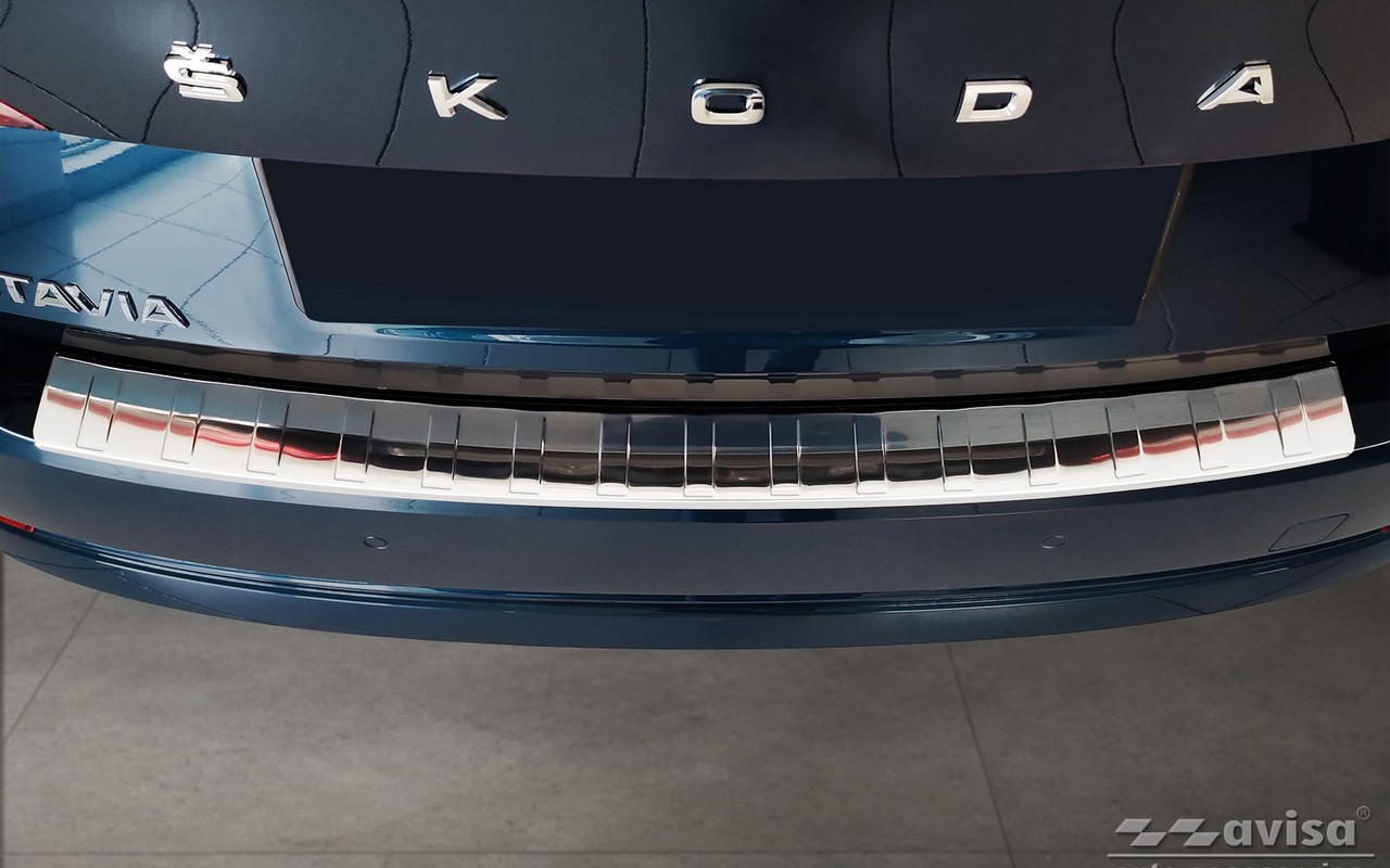 Lišta na nárazník - Kryt hrany kufru, Škoda Octavia IV, 2020- , Liftback, Sedan