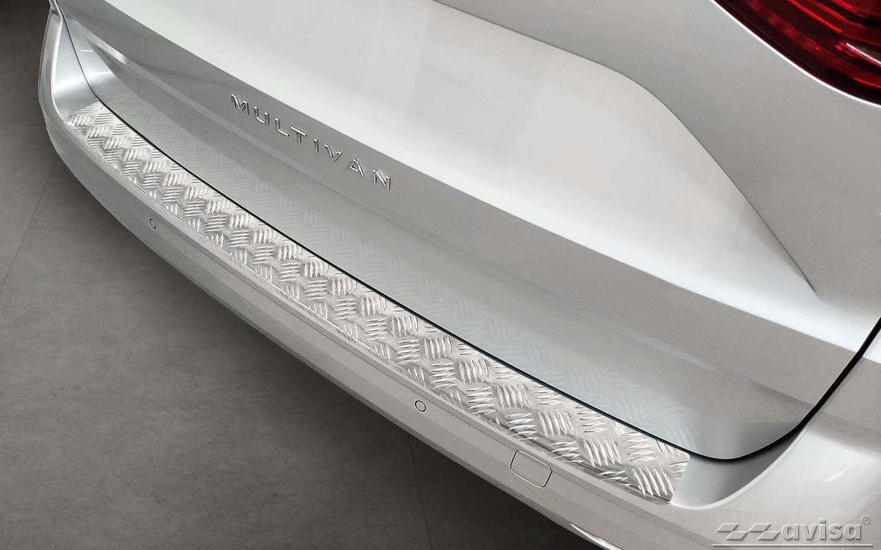 Lišta na nárazník - Kryt hrany kufru, Volkswagen T7, 2021- , Multivan, Aluminium