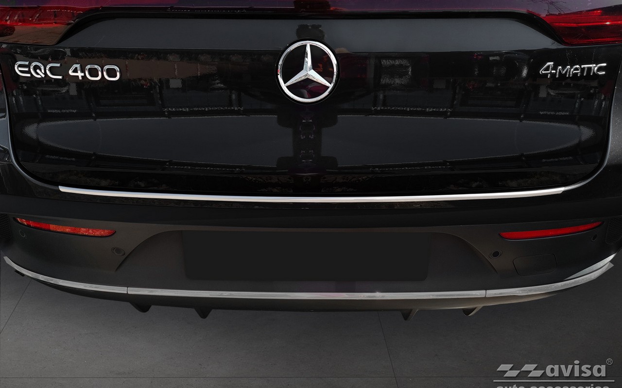 Lišta na nárazník - Kryt hrany kufru, Mercedes EQC, N293, 2019-2023