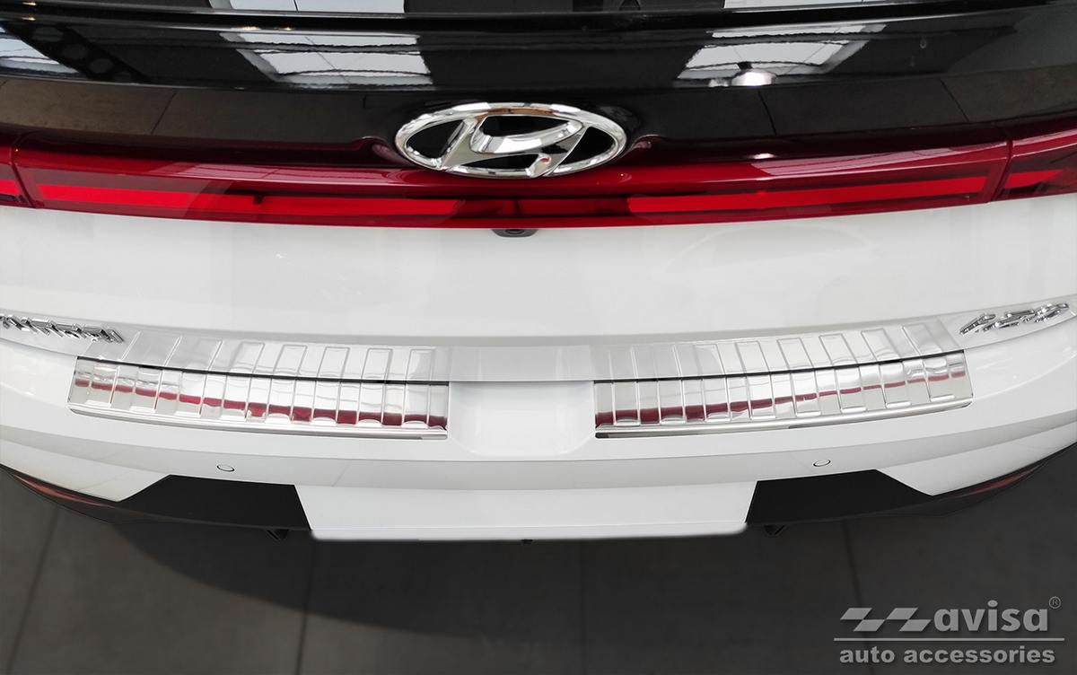 Lišta na nárazník - Kryt hrany kufru, Hyundai i20 III, 2020- , 5 dvéř.
