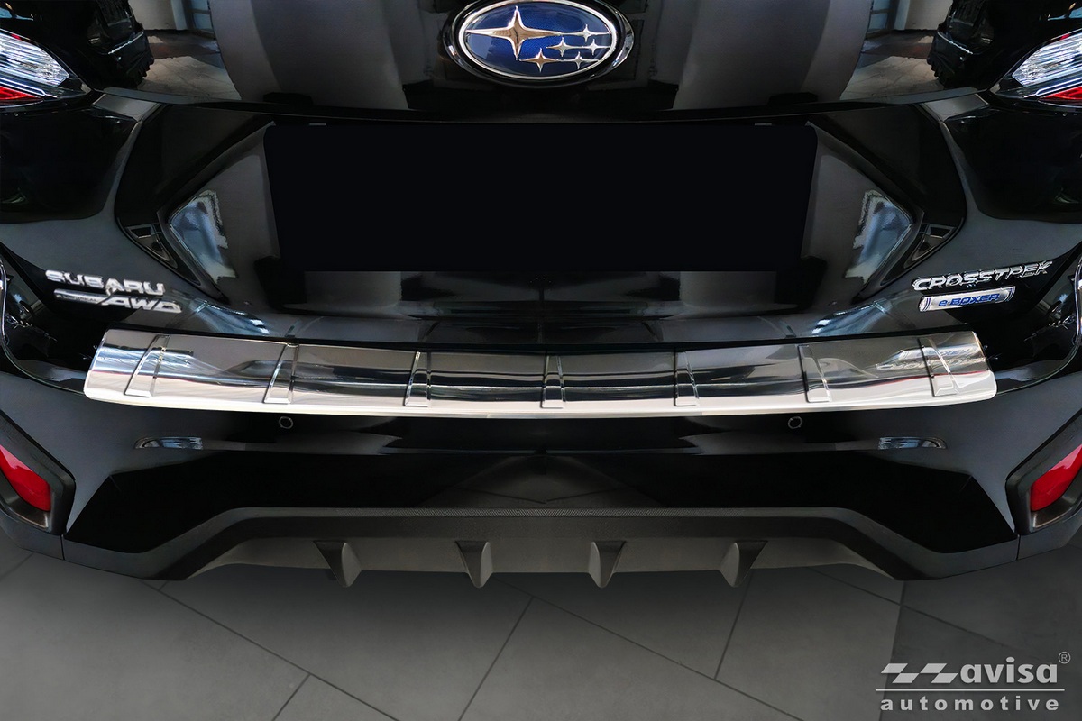Lišta na nárazník - Kryt hrany kufru, Subaru Crosstrek, 2023- , Silver