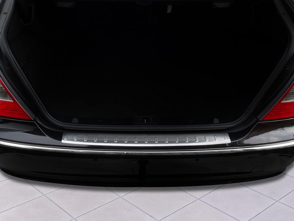Lišta na nárazník - Kryt hrany kufru, Mercedes E-Class, W211, 2002-2009, Limousine