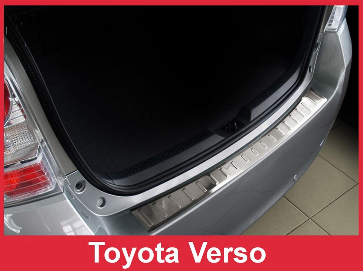 Lišta na nárazník - Kryt hrany kufru, Toyota Verso, 2009-2013