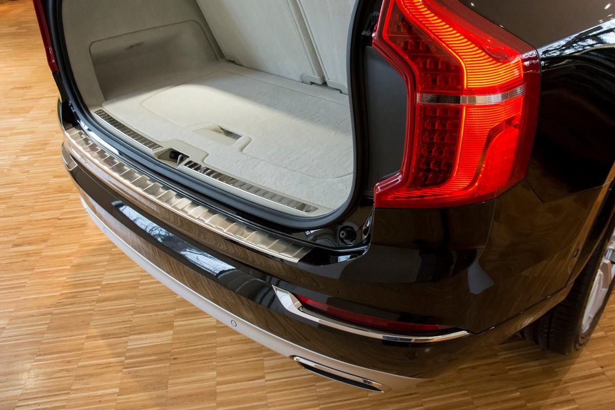 Lišta na nárazník - Kryt hrany kufru, Volvo XC90 II, 2014- ,