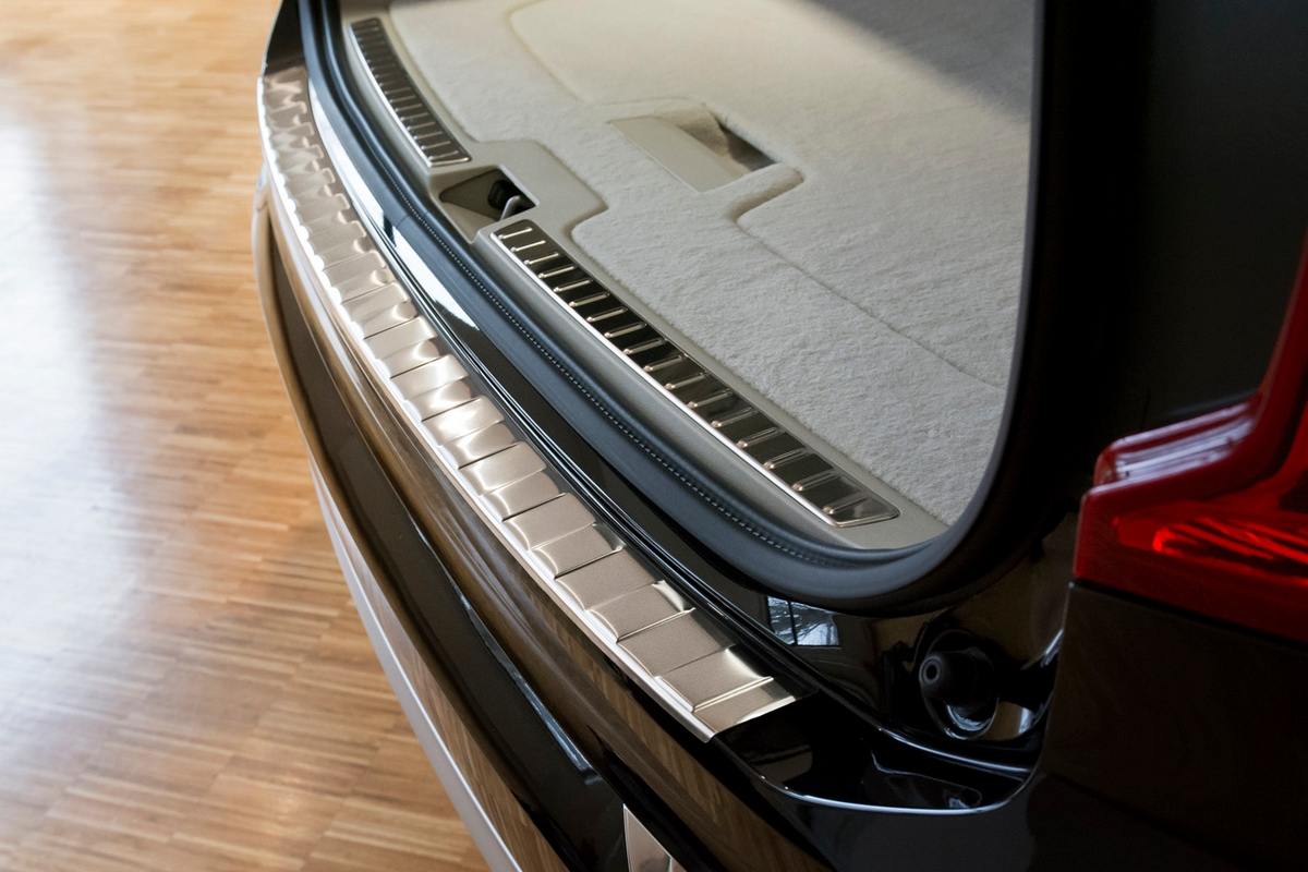 Lišta na nárazník - Kryt hrany kufru, Volvo XC90 II, 2014- ,