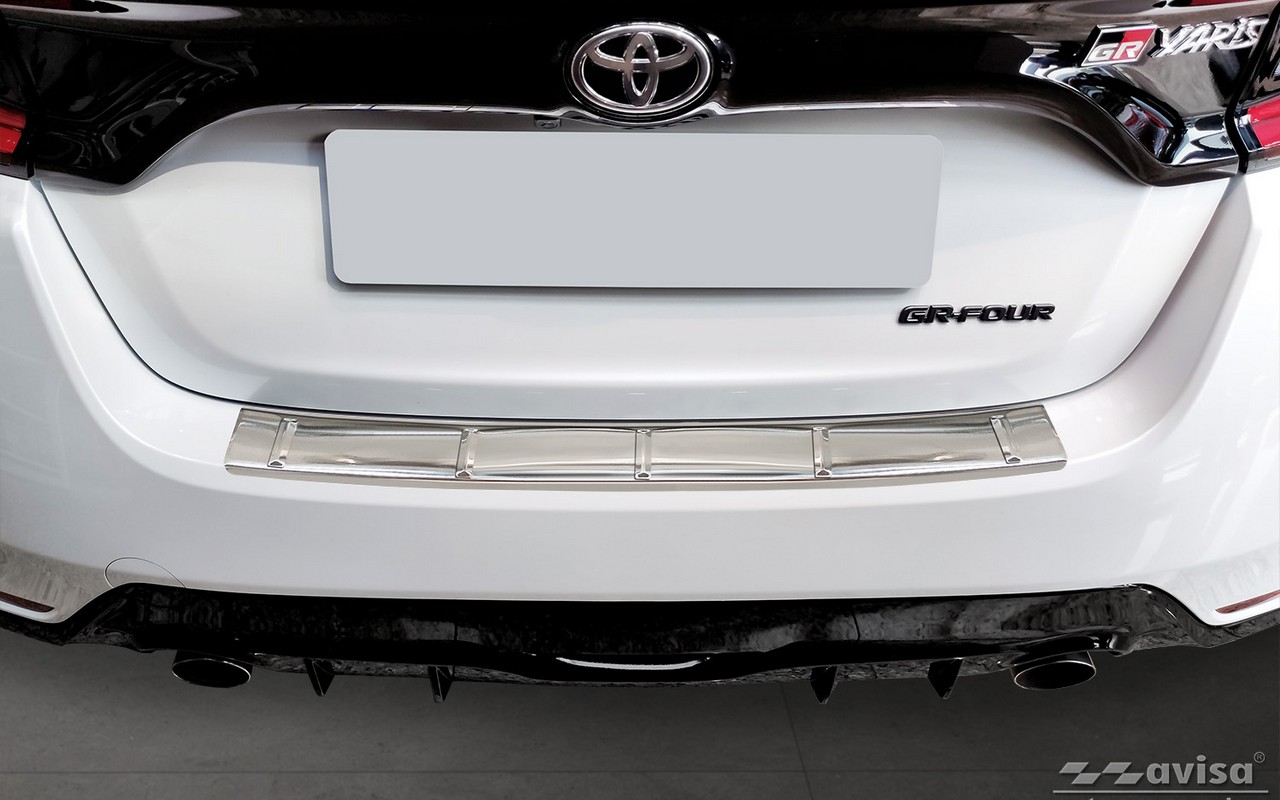 Lišta na nárazník - Kryt hrany kufru, Toyota Yaris IV, 2020- , version GR