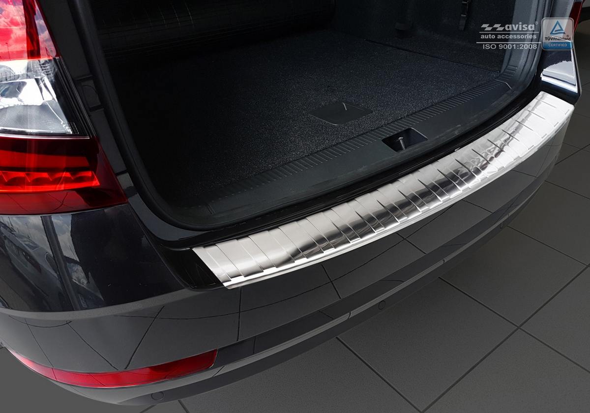 Lišta na nárazník - Kryt hrany kufru, Škoda Octavia III, 2016-2019, Combi, Facelift