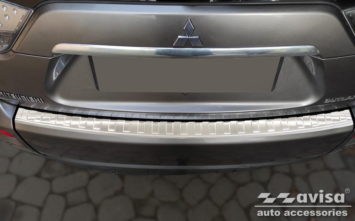 Lišta na nárazník - Kryt hrany kufru, Peugeot 4007, 2007-2012