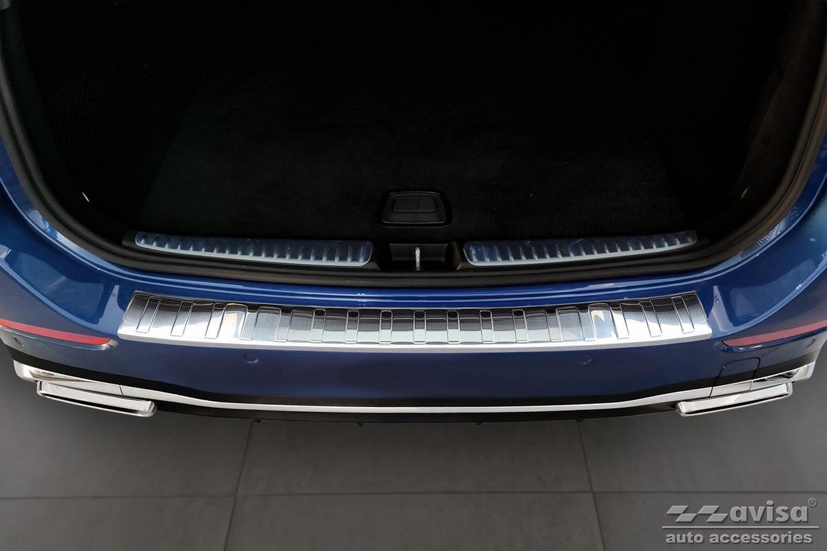 Lišta na nárazník - Kryt hrany kufru, Mercedes C-Class, S206, 2021- , T-Model, Combi, AMG