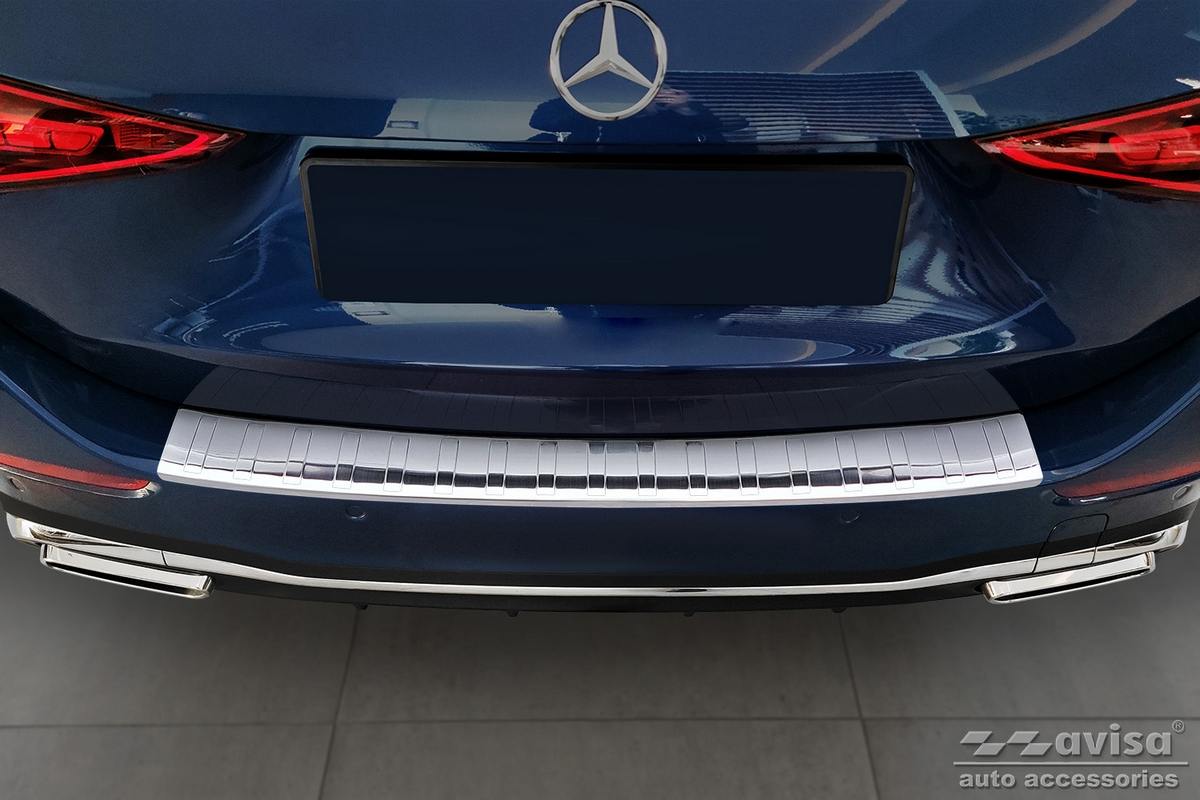 Lišta na nárazník - Kryt hrany kufru, Mercedes C-Class, S206, 2021- , T-Model, Combi, AMG