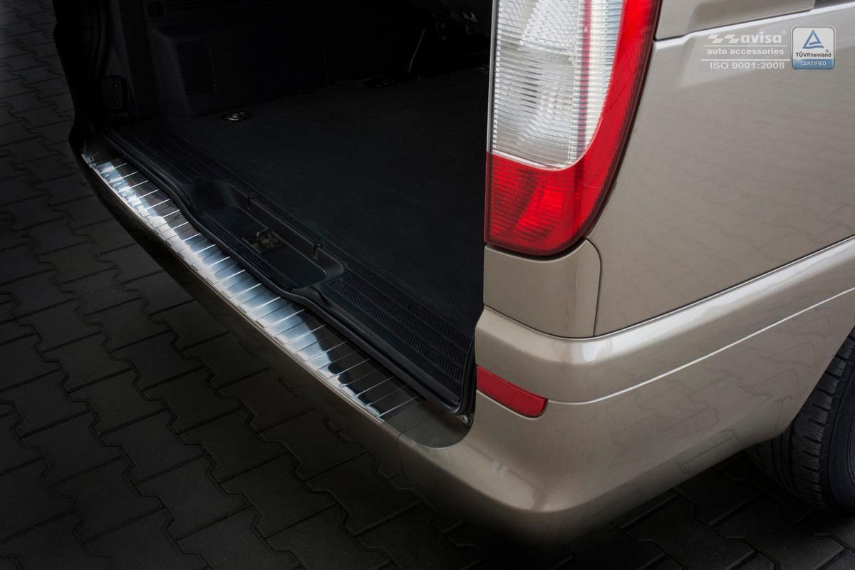 Lišta na nárazník - Kryt hrany kufru, Mercedes Vito/Viano W639, 2003-2014