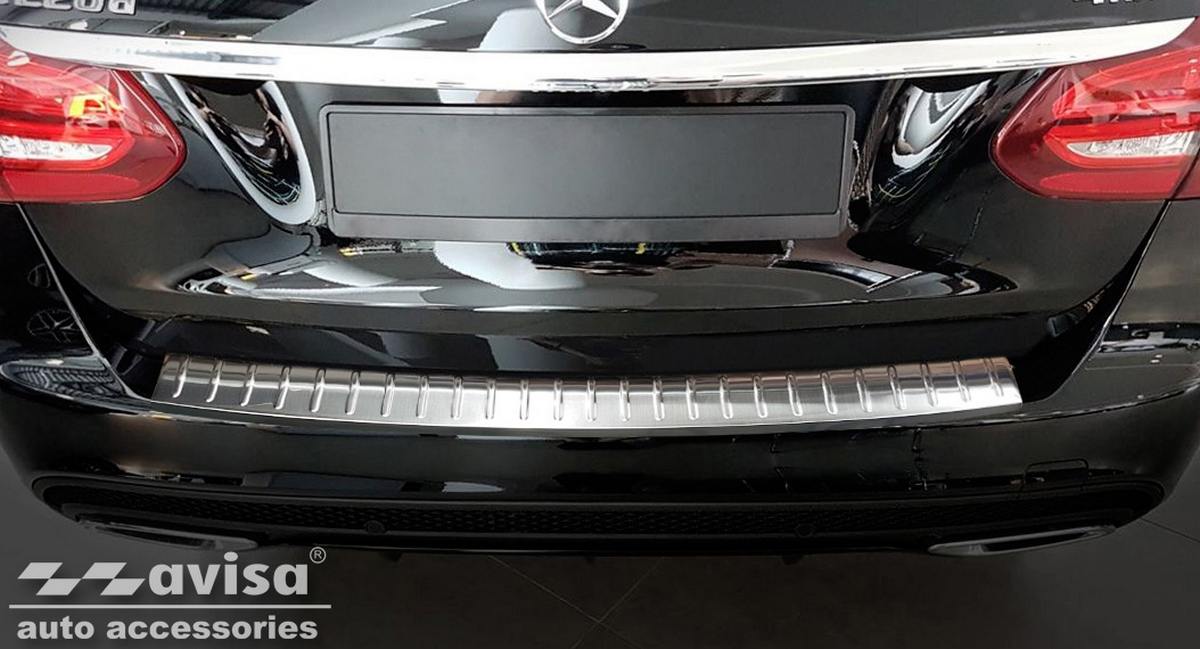 Lišta na nárazník - Kryt hrany kufru, Mercedes C-Class, S205, 2014-2021, T-model, Combi