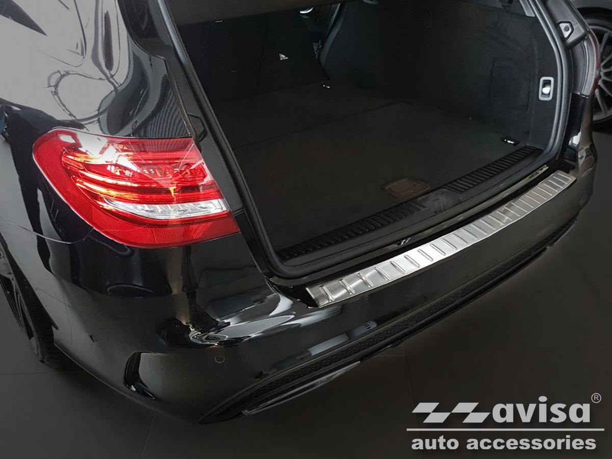 Lišta na nárazník - Kryt hrany kufru, Mercedes C-Class, S205, 2014-2021, T-model, Combi