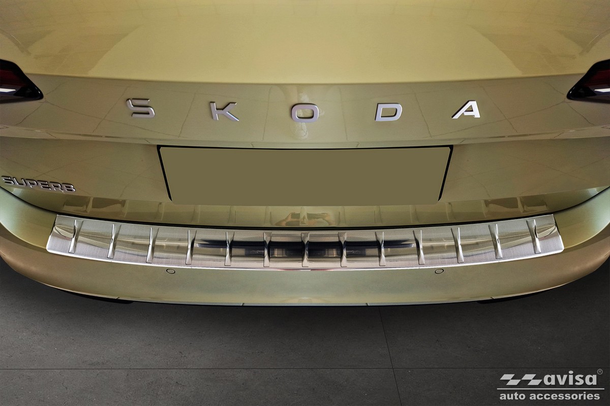 Lišta na nárazník - Kryt hrany kufru, Škoda Superb IV, 2024- , Combi