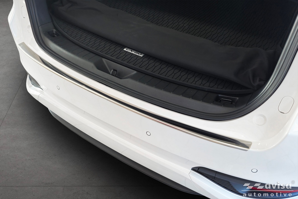 Lišta na nárazník - Kryt hrany kufru, Mazda CX-80, 2024- , Silver