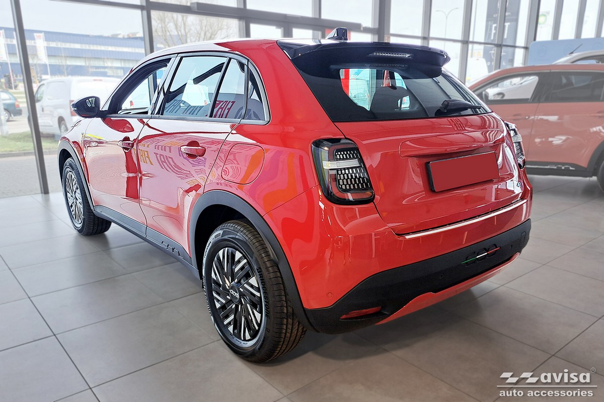 Lišta na nárazník - Kryt hrany kufru, Fiat 600, 2023- ,