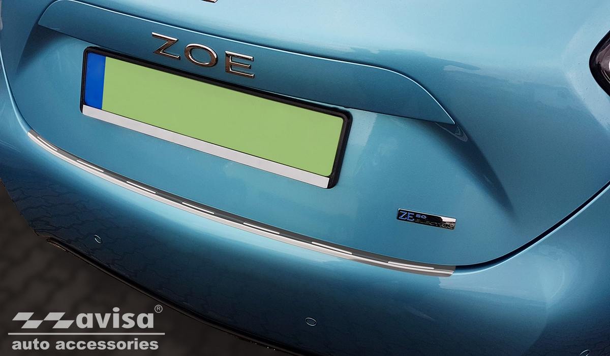 Lišta na nárazník - Kryt hrany kufru, Renault Zoe, 2020- , Facelift, 5 dvéř.