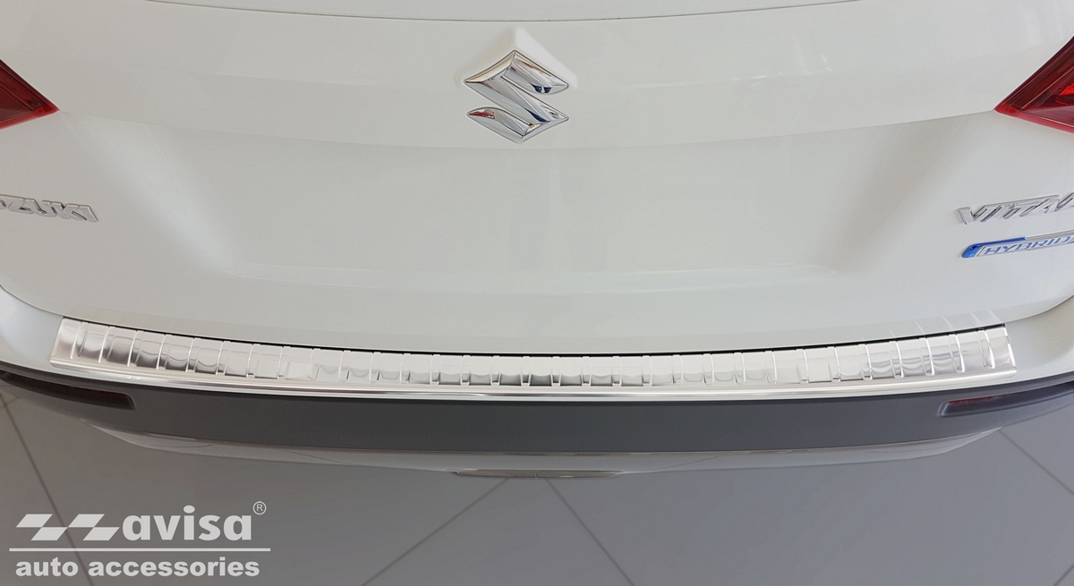 Lišta na nárazník - Kryt hrany kufru, Suzuki Vitara II, 2014- ,