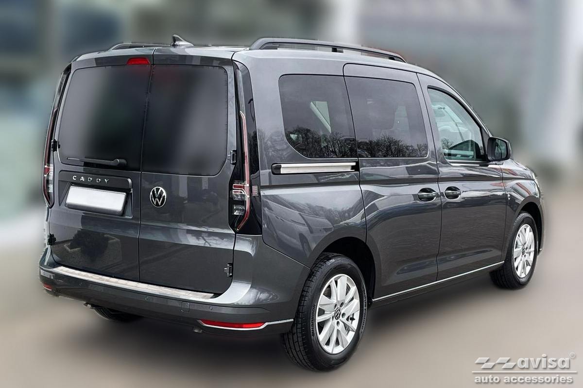 Lišta na nárazník - Kryt hrany kufru, VW Caddy, 2020- , Cargo, Furgon