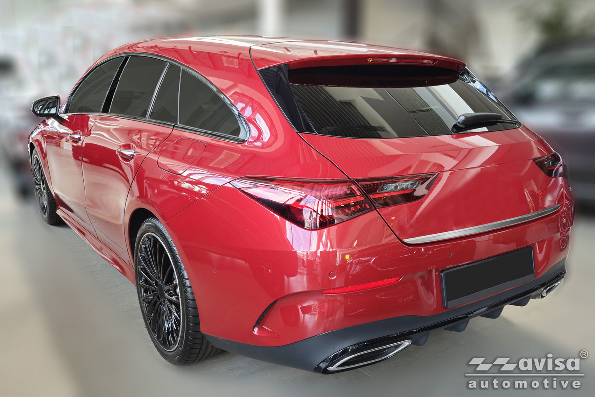 Ozdobná lišta na víko kufru do Mercedes CLA II, X118, 2019-2025, Shooting Brake