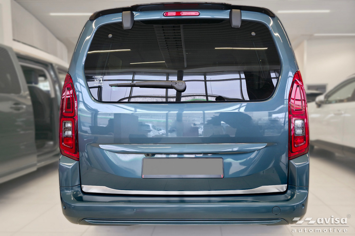 Ozdobná lišta na víko kufru do Toyota ProAce City Verso, 2019-,