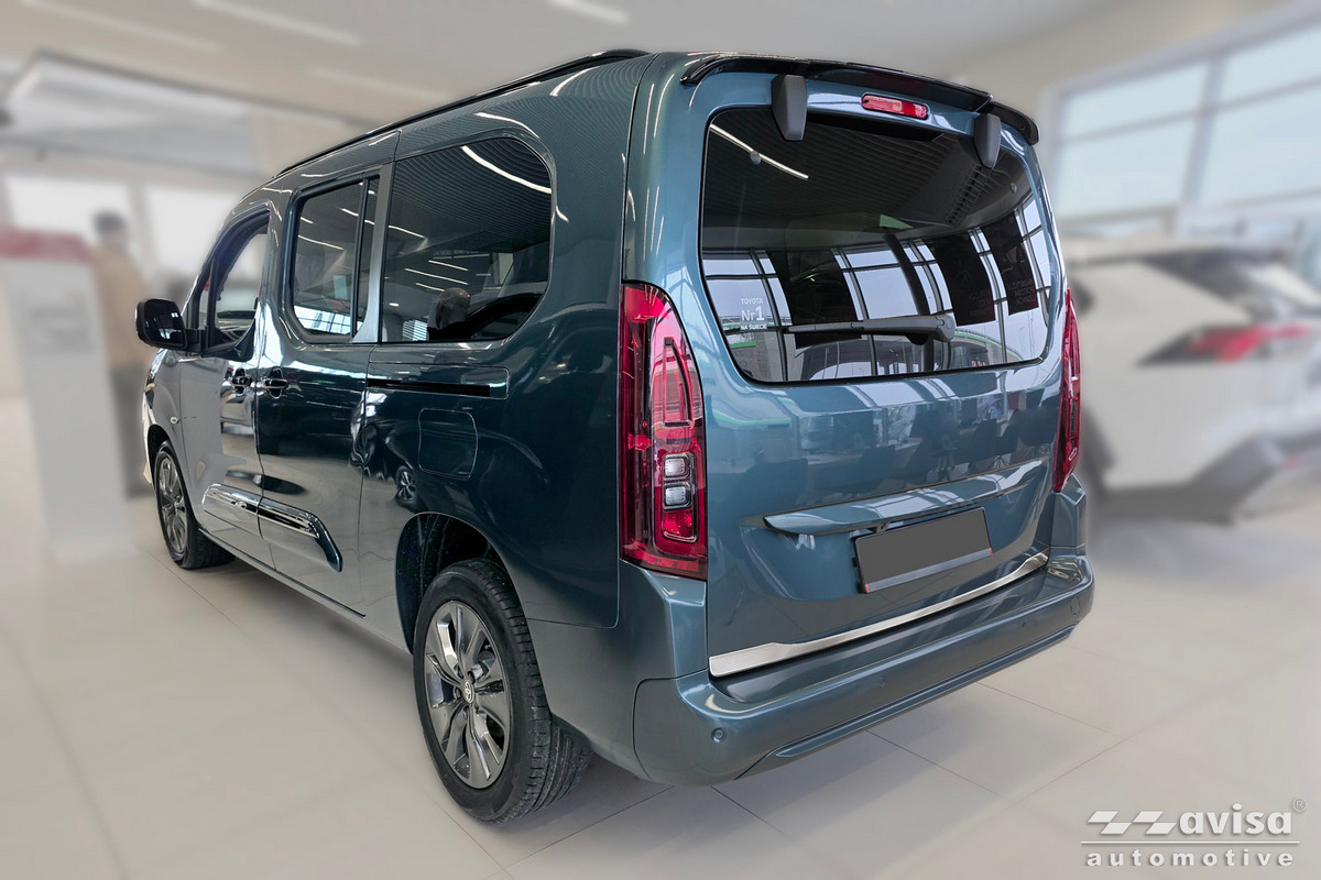 Ozdobná lišta na víko kufru do Toyota ProAce City Verso, 2019-,