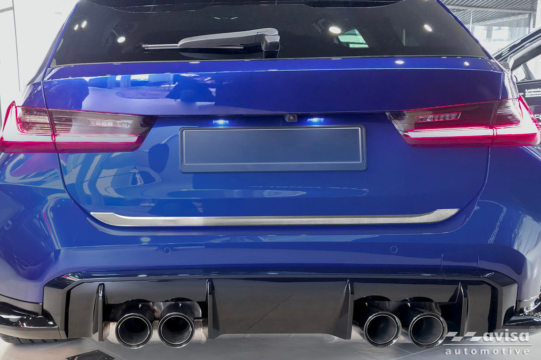 Ozdobná lišta na víko kufru do BMW 3, G21, 2018-2022, Touring, M-Paket