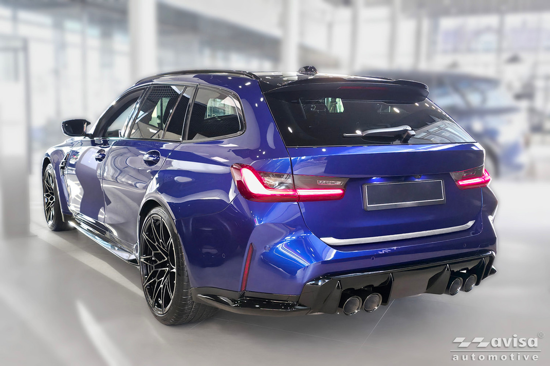 Ozdobná lišta na víko kufru do BMW 3, G21, 2018-2022, Touring, M-Paket
