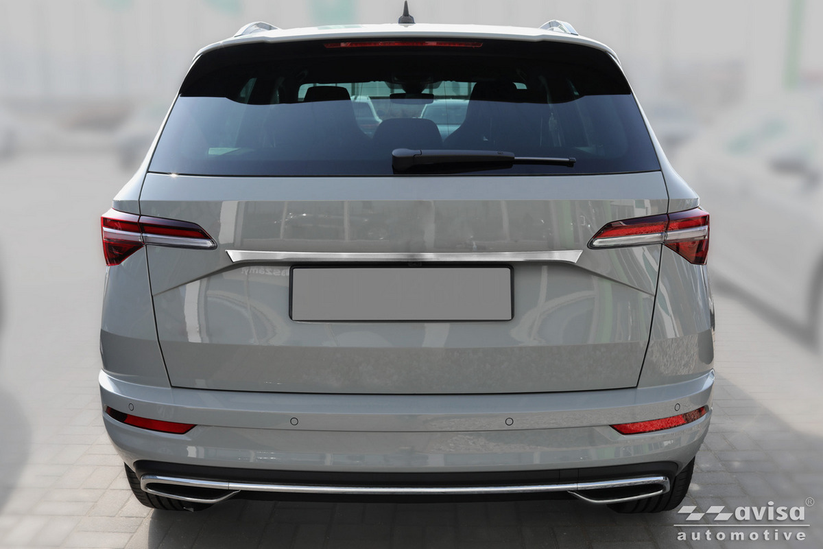 Ozdobná lišta na víko kufru do Škoda Karoq, 2022-, Facelift