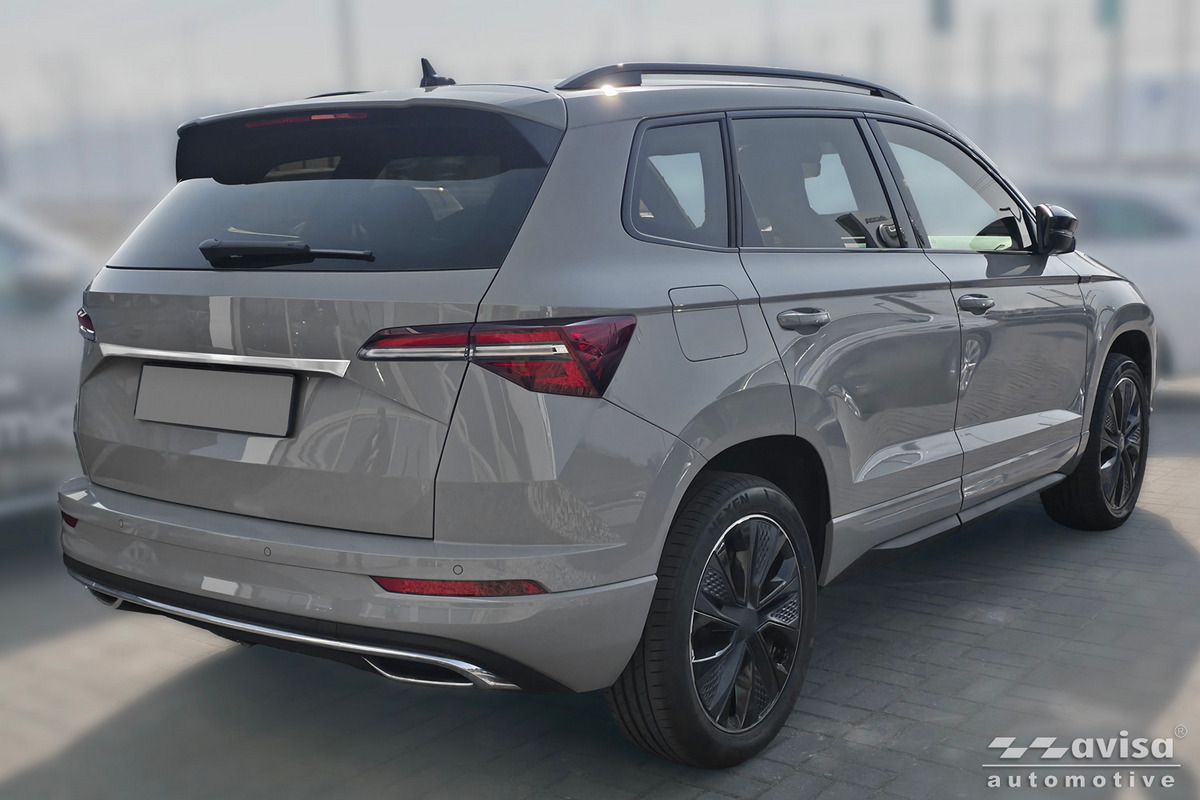 Ozdobná lišta na víko kufru do Škoda Karoq, 2022-, Facelift
