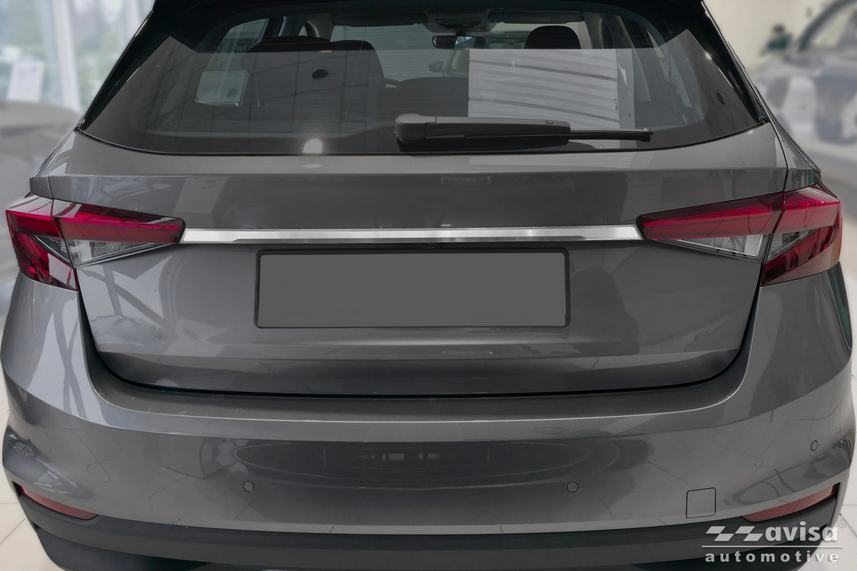 Ozdobná lišta na víko kufru do Škoda Fabia IV, 2021-, Hatchback