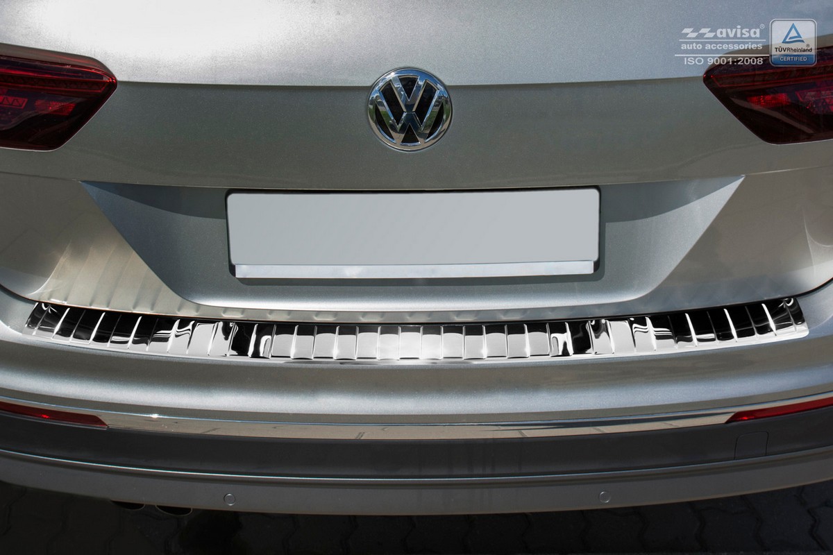 Lišta na nárazník - Kryt hrany kufru, VW Tiguan II, 2015- , všechny verze